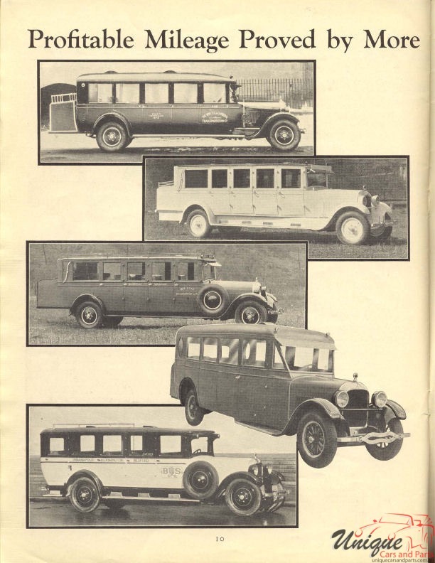 1925 Studebaker Bus Catalogue Page 8